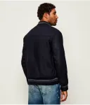 Шерстяная куртка-бомбер regular fit Iceberg, темно-синий - фото 3