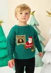 Джемпер Next, Green Santa - фото 3