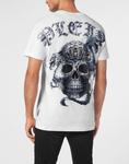 Футболка с круглым вырезом SS Skull PHILIPP PLEIN, белый - фото 4