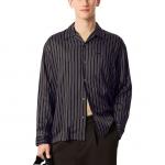 LACOSTE Рубашка мужская 802/Brown/Dark Blue Stripes - фото 3