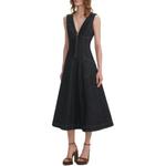 Женское платье без рукавов Self Portrait Self-portrait, темно-синий - фото 5