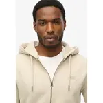 Толстовка Superdry Essentials Logo full zip, бежевый - фото 4