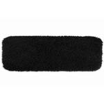 Коврик-гирлянда Serendipity Solid Shag 22x60, дорожка для ванны Garland Rug, черный - фото