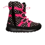 Кроссовки Nike Roshe One High Print PS 'Black Polka Dots', черный - фото