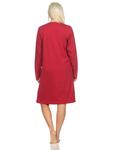 Ночная рубашка NORMANN, красный - фото 4