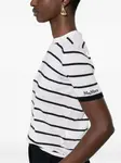 Футболка в полоску Max Mara, белый - фото 5