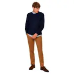 Брюки чинос Selected Slim Miles Flex, коричневый - фото 4