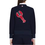 THOM BROWNE FW22 Вязаный свитер Women's Marine Blue - фото 7