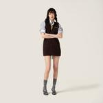 Флисовое платье MIU MIU, черный - фото 2