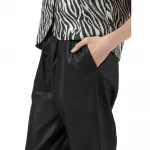 Брюки Yas Sophie high waist, черный - фото 6