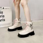 Ботинки Martin Boot женские Obwa, бежевый - фото