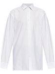 Полосатая рубашка Maison Margiela, белый - фото