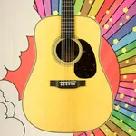 Акустическая гитара Martin D-28 Signature Billy Strings - фото