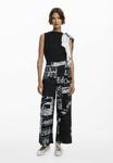 Комбинезон Desigual NEWSPAPER , Black - фото