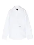 Однотонная рубашка DSQUARED2 KIDS, белый - фото