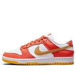 Кроссовки данк лоу Nike, белый - фото