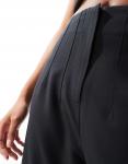 Брюки-сигареты Essentials черного цвета Miss Selfridge - фото 4