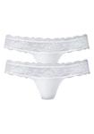 VIVANCE Трусы-стринги белого цвета - фото