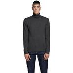 Свитер Jack & Jones Emil Knit Rollneck, серый - фото