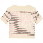 Трикотажная футболка GAP для женщин, розовая - фото 3