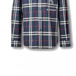 Рубашка мужская темно-синяя Burberry, синий - фото 6