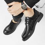 Туфли King Jinmai Men's Casual Shoes Men Low-Top, черный - фото 4