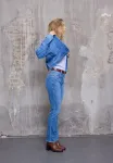 Джинсовая куртка anni Pulz, Medium Blue Denim - фото 2