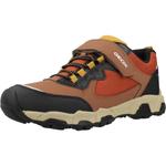 Кроссовки Geox модель J Magnetar цвет Коричневый - фото