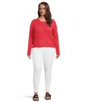 Свитер Mod-o-doc Long Sleeve Crew Neck Sweater, Glazed Cherry - фото 5