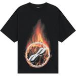 Футболка с логотипом Flame WE11DONE, черный - фото