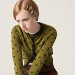 Металлические заколки с кристаллами MIU MIU, золотой - фото 2