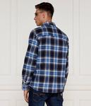 Рубашка Guess Jeans Regular Fit, синий / черный - фото 3