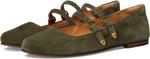 Балетки Frye Women's Carson Multi Mary Jane, Dark Olive - фото