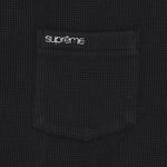 Поло Supreme Thermal Long-Sleeve 'Black', черный - фото 3