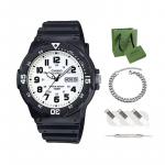 Мужские молодежные белые часы MRW-200H-7B CASIO - фото 5
