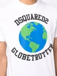 Футболка Globetrotter с логотипом DSQUARED2, белый - фото 5