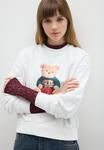 Толстовка B.ANGEL Sweatshirt, Optical White/White - фото 4