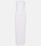 Свадебное платье макси с бисером и пайетками Rotate, Erget - фото