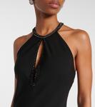 Платье из кади Fernet Max Mara, Nero - фото 4