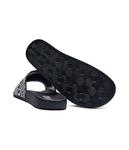 Тапочки Versace Jeans Couture, черный / белый - фото 4