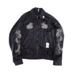Куртка Maison Mihara Yasuhiro Collared Souvenir Jacket, Black - фото
