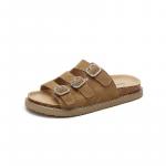 Шлепанцы женские Daphne, коричневый - фото 5