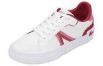 LACOSTE Женская обувь для скейтбординга, White/Red - фото 2