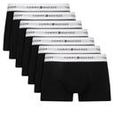 Трусы 7 шт. Tommy Hilfiger, черный - фото