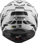 Шлем LS2 ff818 storm iii kaos, White/Gray - фото 5