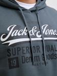 Толстовка Jack & Jones Plus, графитовый - фото 5