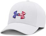 Under Armour мужская кепка Freedom Blitzing, White (100)/Black - фото