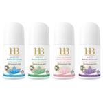 H&B, Шариковый дезодорант, розовый цвет, 75 мл - фото 2