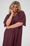 Платье KAFFE CURVE Lisana, темно-фиолетовый - фото 5
