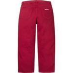 Мешковатые джинсы SS24 Supreme, красный - фото 6